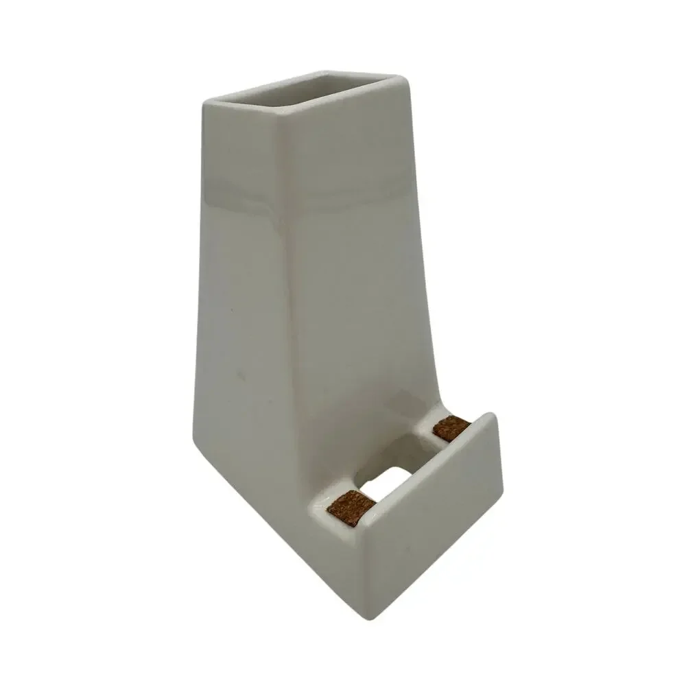 Stak Ceramic Cell Phone Dock Stand Holder Vase Combo